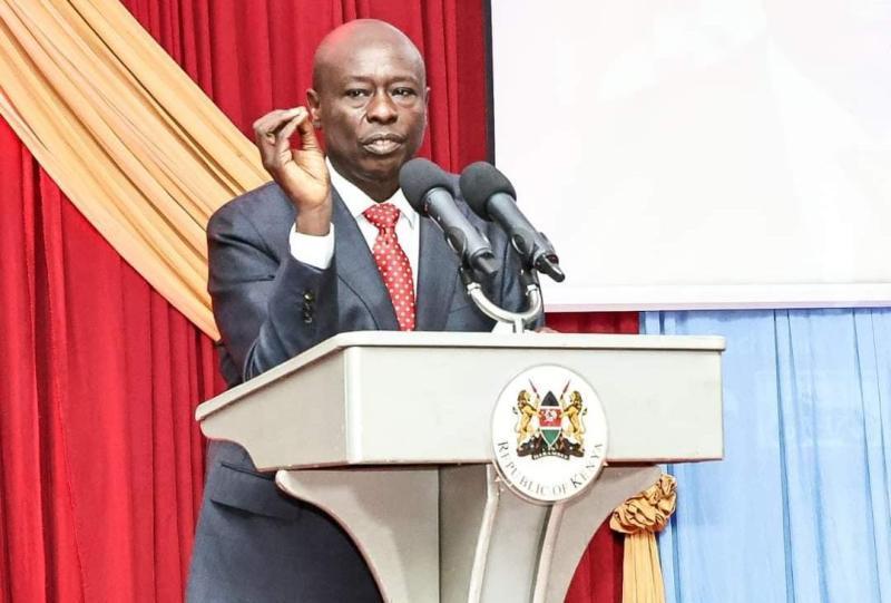 File image of Deputy President Rigathi Gachagua.
